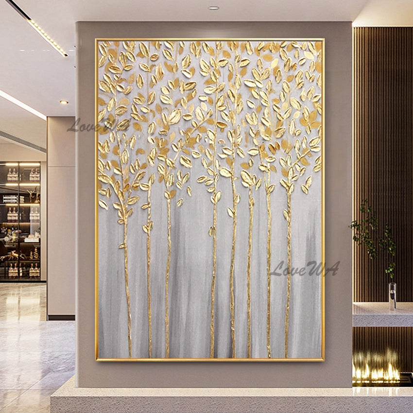 Decorative Painting Of Modern Porch Corridor