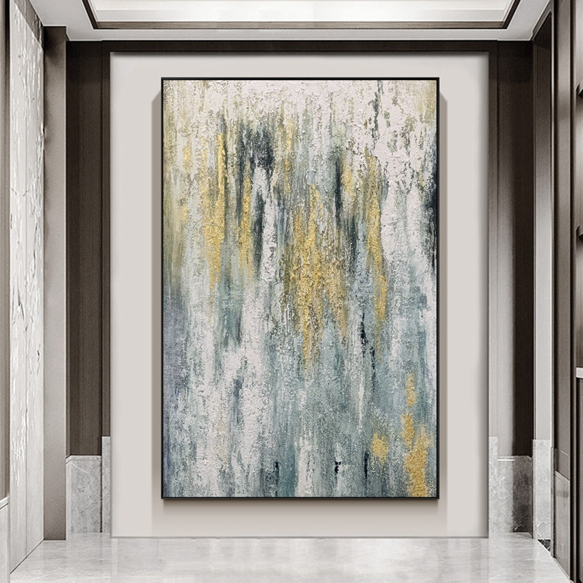 Decorative Painting Of Modern Porch Corridor