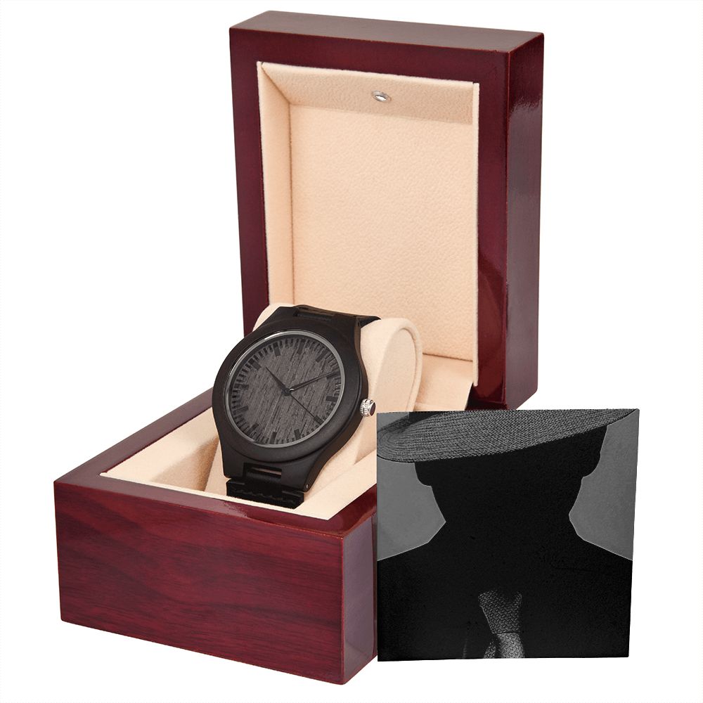 Plain Jane Wooden Watch (no engraving)