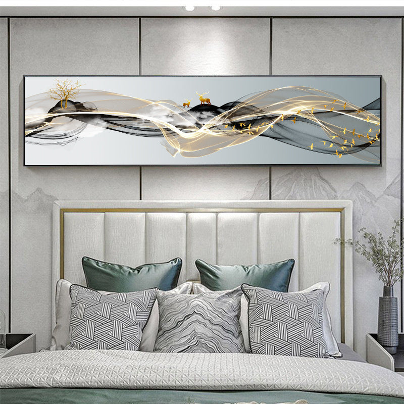 Modern Simple Bedroom Decorative Painting Hotel Room Hanging Painting