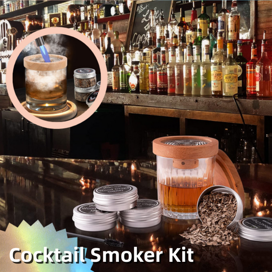 Cocktail Smoker Kit For Whiskey Cheese And Flavor Drink Smoker Accessories Cocktail Bar Accessories Cocktail Smoker